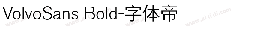 VolvoSans Bold字体转换 VolvoSans Bold字体转换